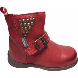 Kickers studs rits laarsjes Basia rood mt 20