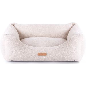 Eco Pet Hondenmand Orthopedisch Bouclé Beige Medium