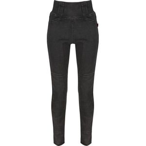 Motogirl Melissa Motorjegging Motorbroek Dames Zomer -  Grijs - Maat 38