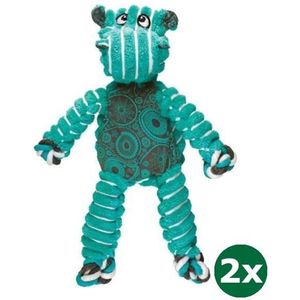 Kong floppy knots hippo 2x 19x8,5x36 cm