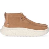 HEYDUDE - Wendy Peak Hi Suede Dames Instappers Chestnut - Maat 42
