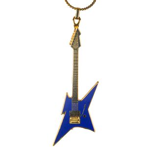 Halsketting BC Rich Ironbird gitaar, blauw