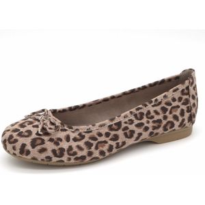 Jana - 22164-903 Ballerina - Beige Print - Synthetisch - Vegan