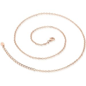 Schakelketting - 14k Roségouden Aanpasbaar