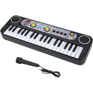 DailySupplies® Kinder Piano - Kinderspeelgoed - Baby Keyboard - Zwart