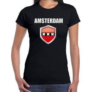 Amsterdam t-shirt zwart dames - Amsterdamse landen shirt / kleding - Amsterdam outfit XXL