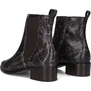 Paul Green 8271 Enkellaarsjes - Enkelboots met rits - Dames - Bruin - Maat 36