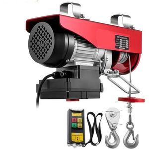 Takel - Kabeltakel - Kettingtakel - Lier - Elektrische - Waterdicht - 300kg - Kraan met Draadkabel - met Draadloze Afstandsbediening - voor Boot, Auto en Garage