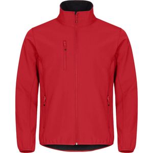 Clique Classic Softshell Jacket Rood maat M