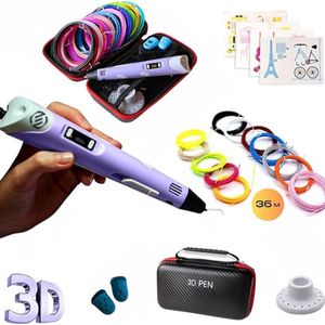 Equivera 3D Pen Starterspakket - 3D-Printerpen - 3D-Penset - Knutselset - Voor Kinderen en Volwassenen