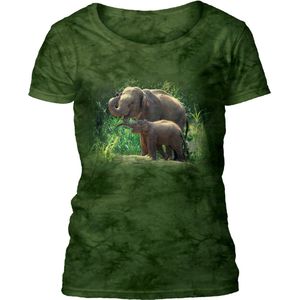 Ladies T-shirt Asian Elephant Bond S