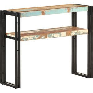 vidaXL-Wandtafel-90x30x75-cm-massief-gerecycled-hout