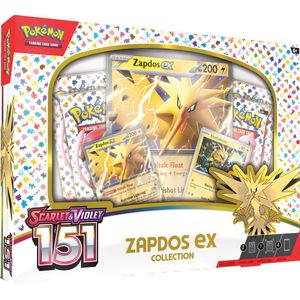 Pokémon Scarlet & Violet 151 Zapdos ex Box - Pokémon Kaarten