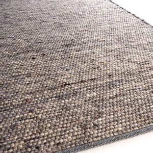 Vloerkleed Cliff 811 Licht Brons - Brinker. - Wol - 200 x 300 cm - (L)