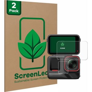 ScreenLeaf Screenprotector voor Insta360 Ace Pro 2 - 2 Stuks - Transparant