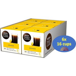 Nescafe Dolce Gusto grande 6 x16 cups = 96 koffiecups