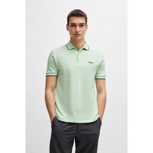 BOSS Paddy Polo Piqué Open Green