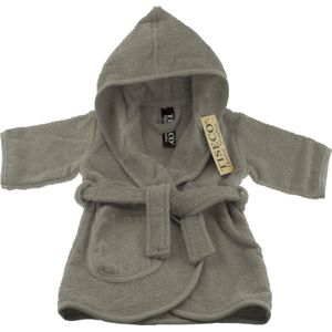 Baby badjas uni - 1-2 jaar, taupe