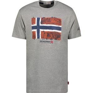 Geographical Norway Expedition T-shirt Ronde Hals Met Print - L