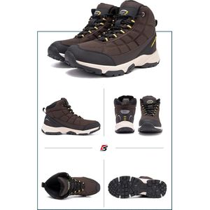 Baasploa Winter Mannen Outdoor Schoenen Wandelschoenen Waterdicht Antislip Camping Veiligheid Sneakers Casual Laarzen Wandelschoenen Warme Man