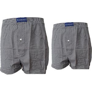 Embrator mannen Boxershorts 2-stuks geruit maat XL