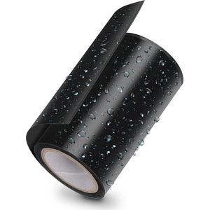 Waterdichte Tape Zwart 10cm x 150cm - Zwembad Leidingen - Extreem Sterk - Noodreparaties Afdichtingstape - Zelfklevend Onder Water Repair