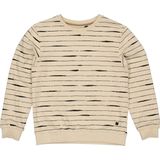 Levv jongens sweater Falko aop Sand Stone Stripe