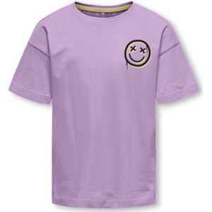 ONLY kids meisjes T-shirt JOY African Violet Carefree Regular Fit