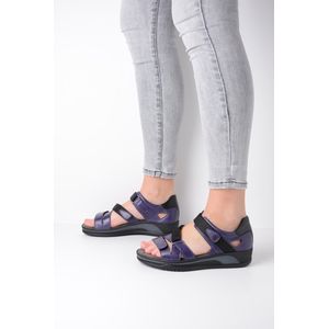 Wolky Sandalen Desh paars leer