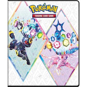 Pokémon Scarlet & Violet - SV08.5 - Prismatic Evolutions - 4 Pocket Binder - Pokémon Kaarten - Verzamelmap - Trading Cards