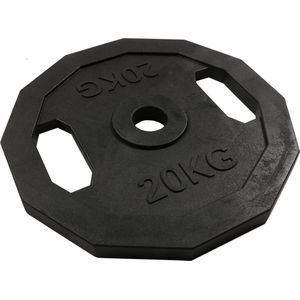 Ebi - Speelgoed Voor Dieren - Hond - For The Gainz - Barbell Hondenspeeltje 22,8x22,8x1,7cm Zwart - 1st