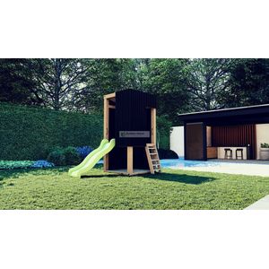 Outdoor Island | Speeltoren modern | 90cm | met grondankers