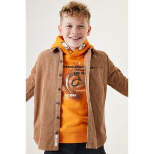 GARCIA Jongens Overhemd Bruin - Maat 140/146