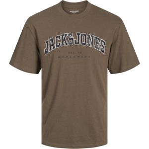 JACK&JONES JJECALEB VARSITY TEE SS O-NECK NOOS Heren T-shirt - Maat M