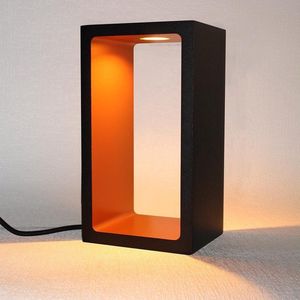 Corridor LED tafellamp zwart/goud 660lm touchdimmer - Modern - Artdelight - 2 jaar garantie