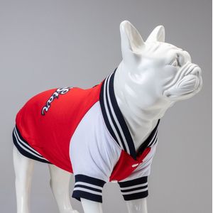 Lindo Dogs - Hondenjas - Hondenkleding - Honden sweatshirt - AllStar - Rood - Maat 6