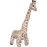 Atmosphera Giraffe knuffel van zachte pluche - gevlekt patroon - 100 cm - Extra groot