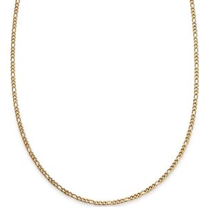 Lucleon - Heren - Roestvrij Staal Schakelketting - Goudkleurig