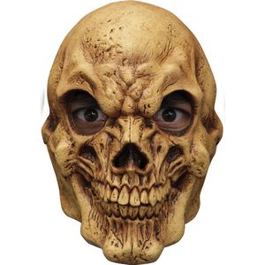 Partychimp Skelet Skull Schedel Volledig Hoofd Halloween Masker voor bij Halloween Kostuum Volwassenen Carnaval - Latex - One size