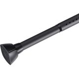 Green Harmony Verstelbare Gordijnroede - Zonder Boren - Klemstang - Veer-Spanstang - Kledingstang 160-210 cm Zwart gordijnroede zonder boren 300cm