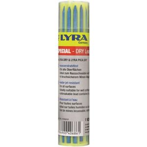 Lyra Dry Stift Watervast - Blauw - 12 stuks