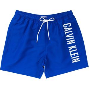 Calvin Klein Medium Zwemshort Heren Zwembroek - Blauw - Maat XXL