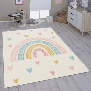 Paco Home Vloerkleed voor de kinderkamer Vloerkleed Kinderkamer Meisjes Jongens Verschillende Motieven En Formaten 80x150 cm