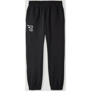 O'Neill Regular Fit Joggingbroek met Tekst Zwart