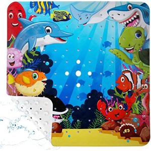 Antislipmat Bad Kinderen - Antislipmat Douche - Antislip Dadmat voor in Bad - Badmat Kind