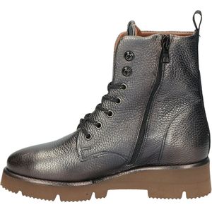 Piedi Nudi Veterboot Leer Metallic Maat 38