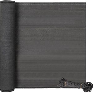 Balkon Windscherm - Privacy Schutting - Grijs - 1.2x6 m