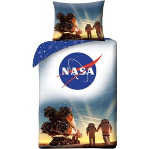 NASA Dekbedovertrek Intergalactic Travellers - Eenpersoons - 140 x 200 cm - Katoen