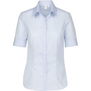 Seidensticker Women´s Blouse Regular Fit Short Sleeve SN080605 - light blue - 36