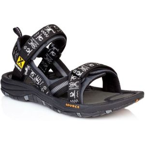 Source sandalen voor heren Gobi Black Inca - outdoor - Zwart